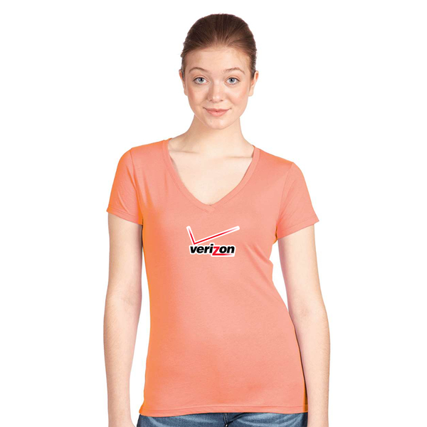 Women's Verizon Wireless Next Level V-Neck T-Shirt
