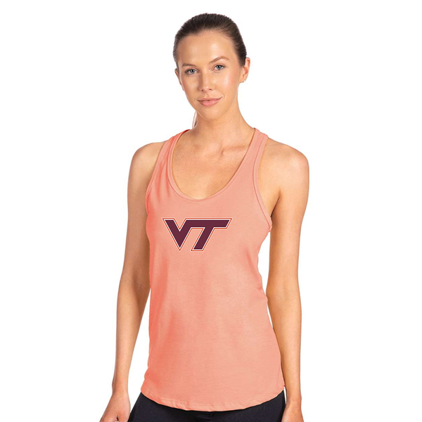 Women's Virginia Tech Hokies Next Level Ideal Racerback Tank
