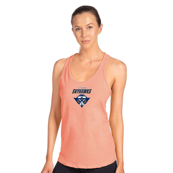 Women's Tennessee Martin Skyhawks Next Level Ideal Racerback Tank