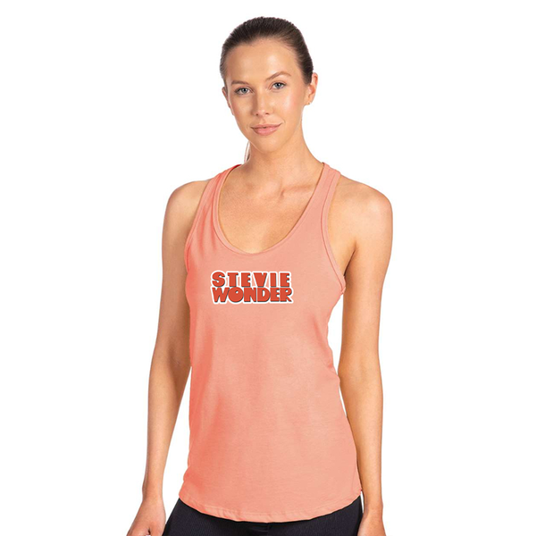 Women's  Stevie wonder Next Level Ideal Racerback Tank