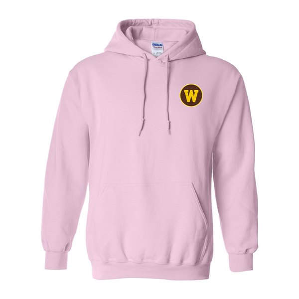 Men's Western Michigan Broncos Gildan  Heavy Blend Hooded Sweatshirt