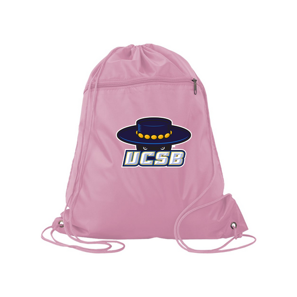 UCSB Gauchos Q-Tees - Polyester Cinchpack