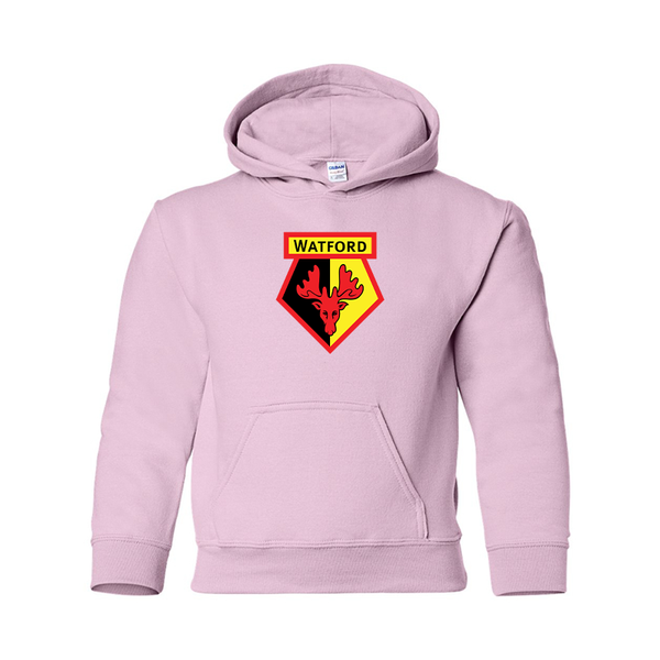 Youth  Watford Soccer  Gildan Heavy Blend  Hooded Sweatshirt