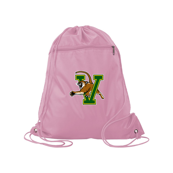 Vermont Catamounts Q-Tees - Polyester Cinchpack