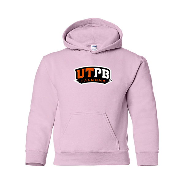Youth UTPB Falcons Gildan Heavy Blend  Hooded Sweatshirt