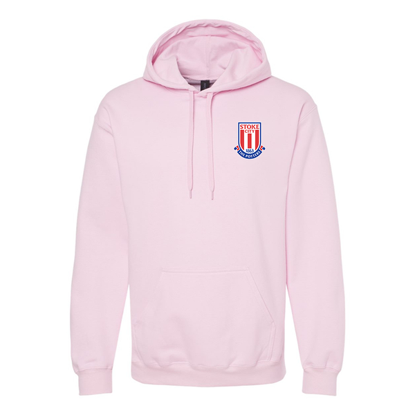 Men's Stoke City Soccer  Softstyle Midweight Hooded Sweatshirt