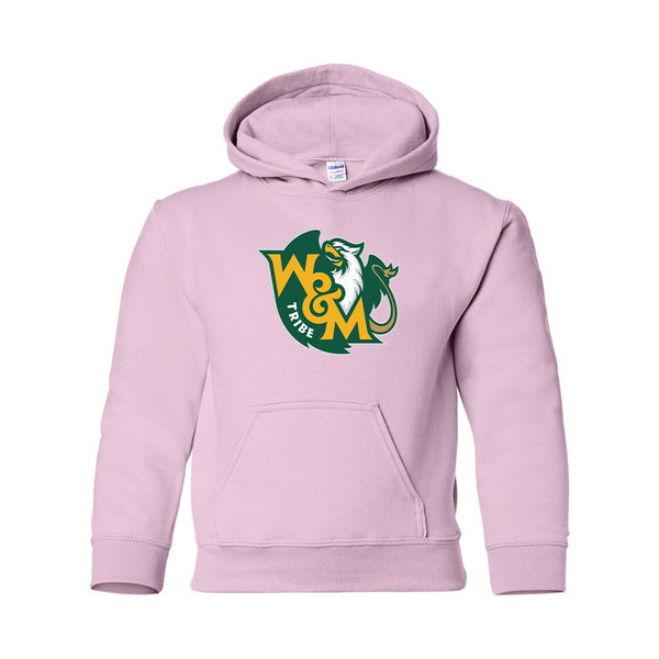 Youth  William and Mary Tribe Gildan Heavy Blend  Hooded Sweatshirt