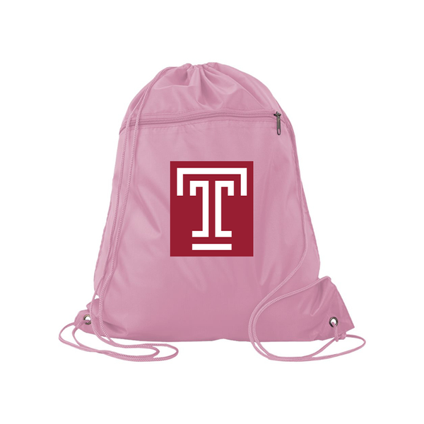 Temple Owls Q-Tees - Polyester Cinchpack