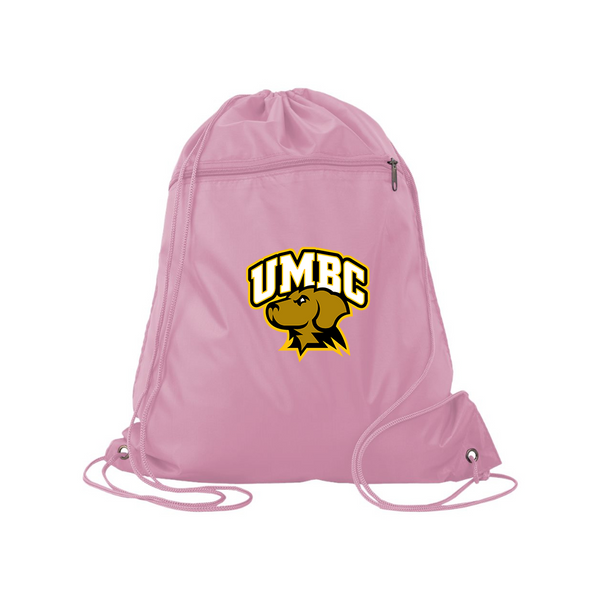 UMBC Retrievers Q-Tees - Polyester Cinchpack