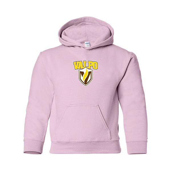 Youth   Valparaiso Crusaders Gildan Heavy Blend  Hooded Sweatshirt