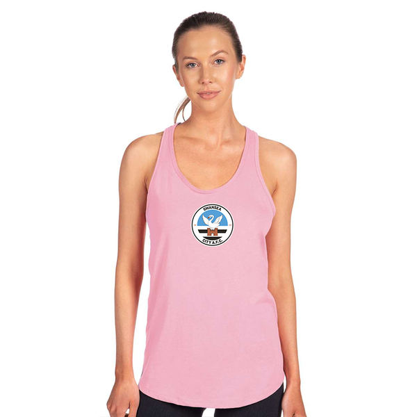 Women's Swansea City Soccer  Next Level Ideal Racerback Tank
