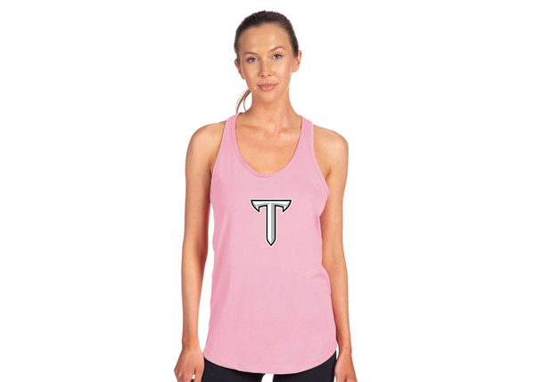 Women's Troy Trojans Next Level Ideal Racerback Tank