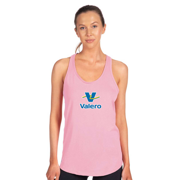 Women's Valero Gas Station Next Level Ideal Racerback Tank