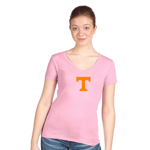 Women's Tennessee Volunteers  Next Level V-Neck T-Shirt