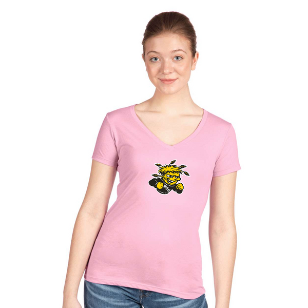 Women's Wichita State Shockers   Next Level V-Neck T-Shirt