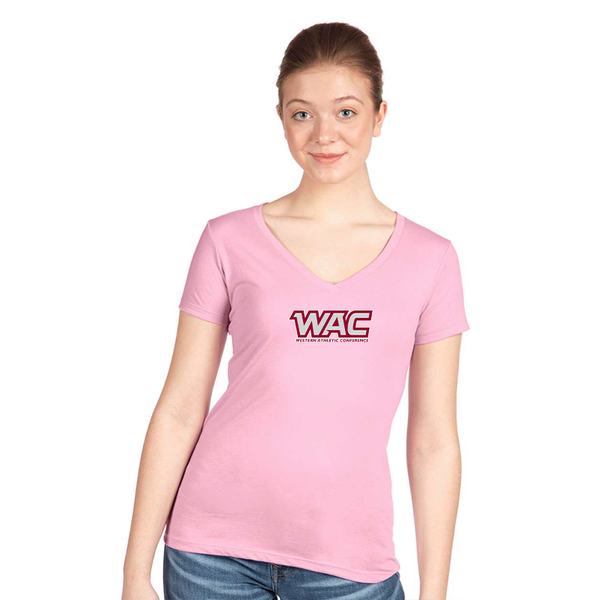Women's Western Athletic Conference  Next Level V-Neck T-Shirt