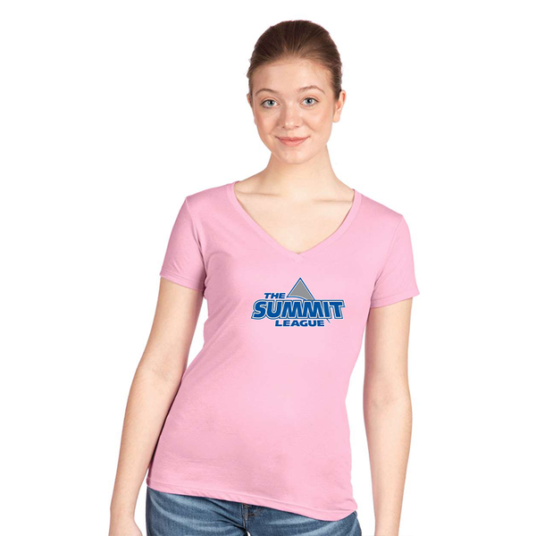Women's The Summit League  Next Level V-Neck T-Shirt
