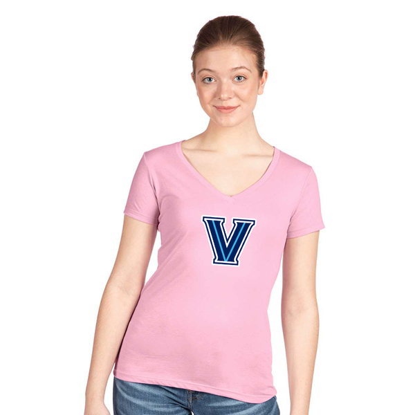 Women's Villanova Wildcats Next Level V-Neck T-Shirt