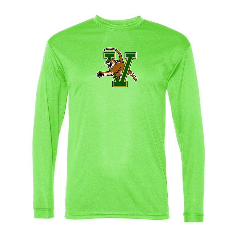 Men's Vermont Catamounts  Performance Long Sleeve T-Shirt