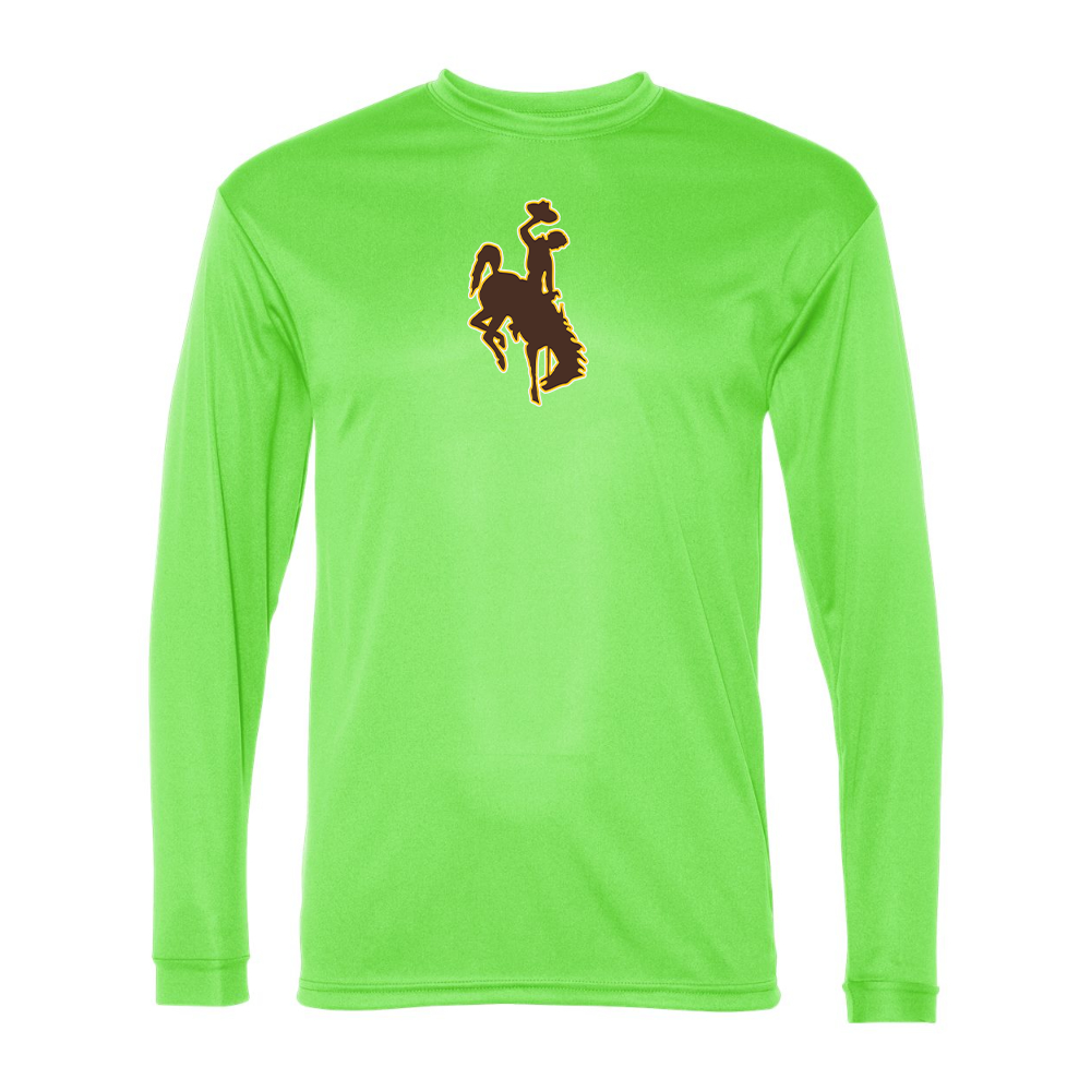 Men's  Wyoming CowboysPerformance Long Sleeve T-Shirt