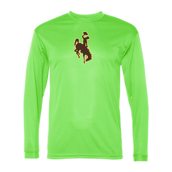 Men's  Wyoming CowboysPerformance Long Sleeve T-Shirt