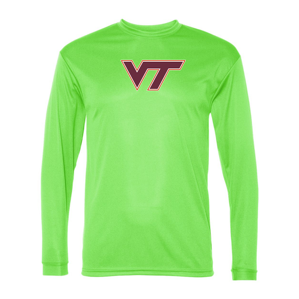 Men's Virginia Tech Hokies Performance Long Sleeve T-Shirt