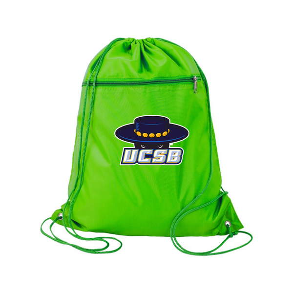 UCSB Gauchos Q-Tees - Polyester Cinchpack
