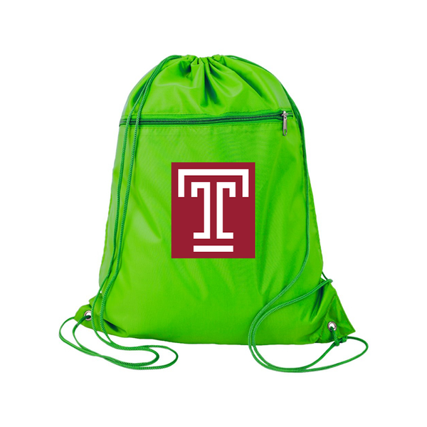 Temple Owls Q-Tees - Polyester Cinchpack