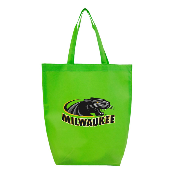 Wisconsin Milwaukee Panthers Q-Tees Non-Woven Gusset Bottom Tote