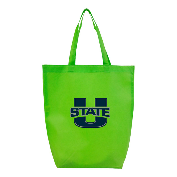 Utah State Aggies  Q-Tees Non-Woven Gusset Bottom Tote