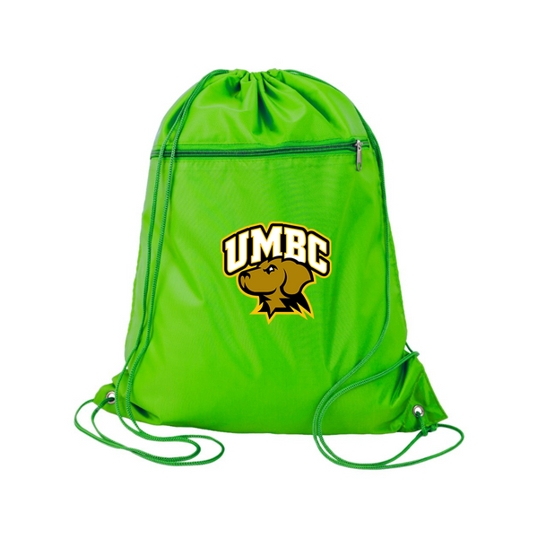 UMBC Retrievers Q-Tees - Polyester Cinchpack