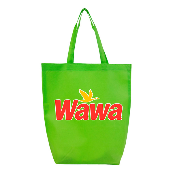 Wawa Gas Station Q-Tees Non-Woven Gusset Bottom Tote