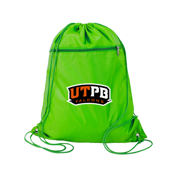 UTPB Falcons  Q-Tees - Polyester Cinchpack