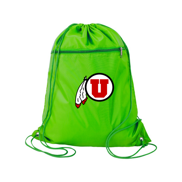 Utah Utes Q-Tees - Polyester Cinchpack