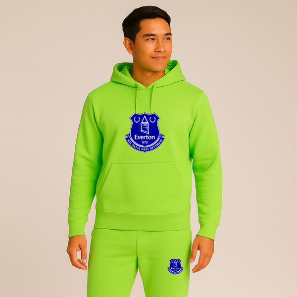 Men's Everton FC Logo Hoodie Joggers Set