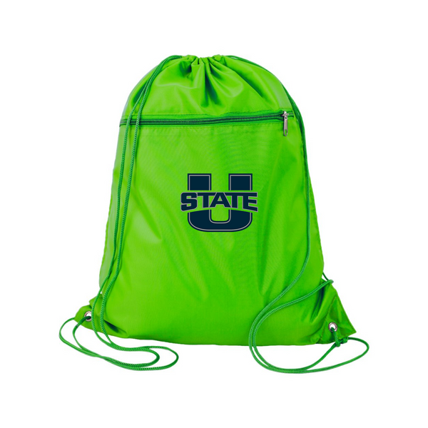Utah State Aggies Q-Tees - Polyester Cinchpack