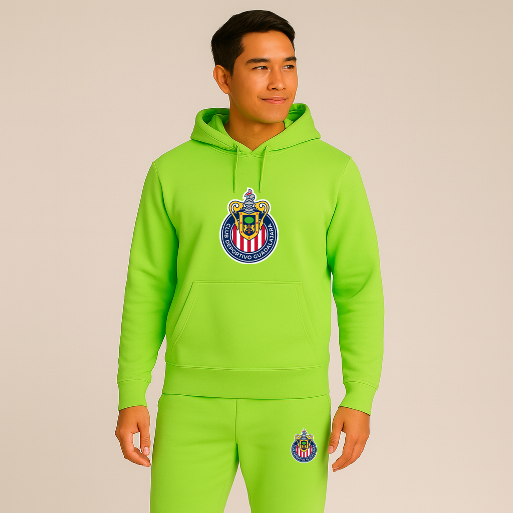 Men's Chivas Football Club Hoodie Joggers Set