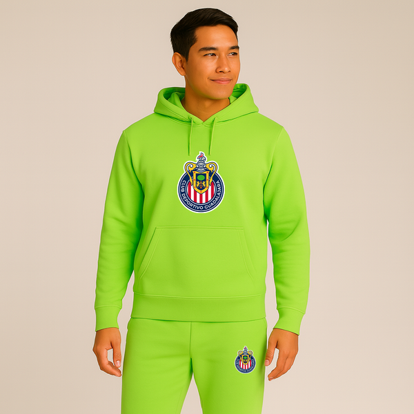 Men's Chivas Football Club Hoodie Joggers Set