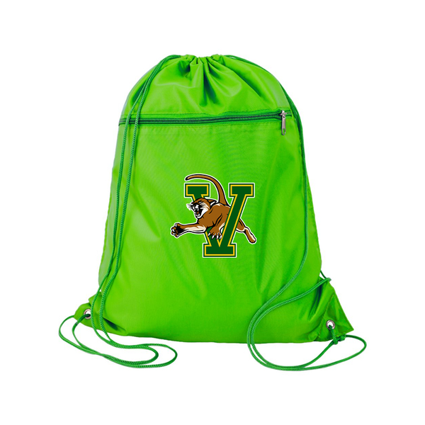 Vermont Catamounts Q-Tees - Polyester Cinchpack