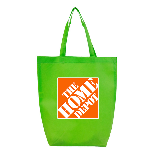 The Home Depot Q-Tees Non-Woven Gusset Bottom Tote