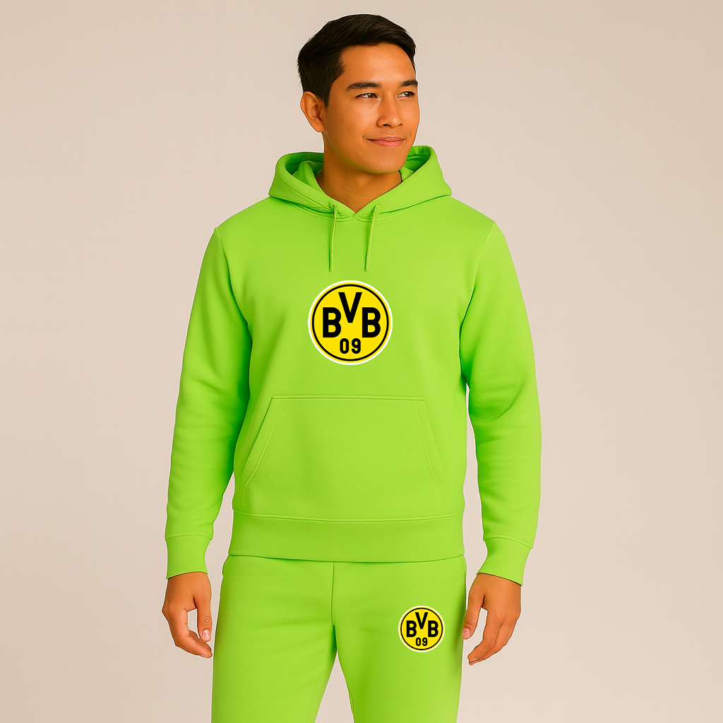 Men's Borussia Dortmund BVB FC Hoodie Joggers Set