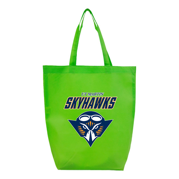 Tennessee Martin Skyhawks Q-Tees Non-Woven Gusset Bottom Tote