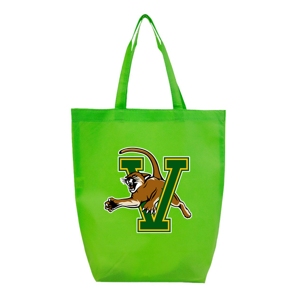 Vermont Catamounts Q-Tees Non-Woven Gusset Bottom Tote