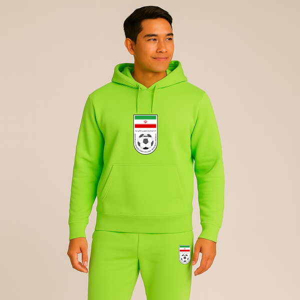 Men's Iran National Soccer Team Hoodie Joggers Set