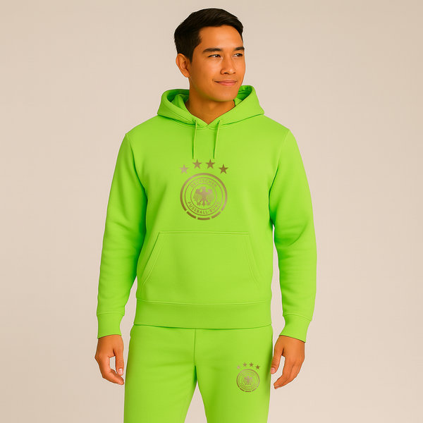 Men's Germany Soccer Logo Hoodie Joggers Set