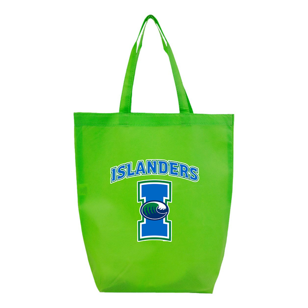 Texas AM CC Islanders  Q-Tees Non-Woven Gusset Bottom Tote