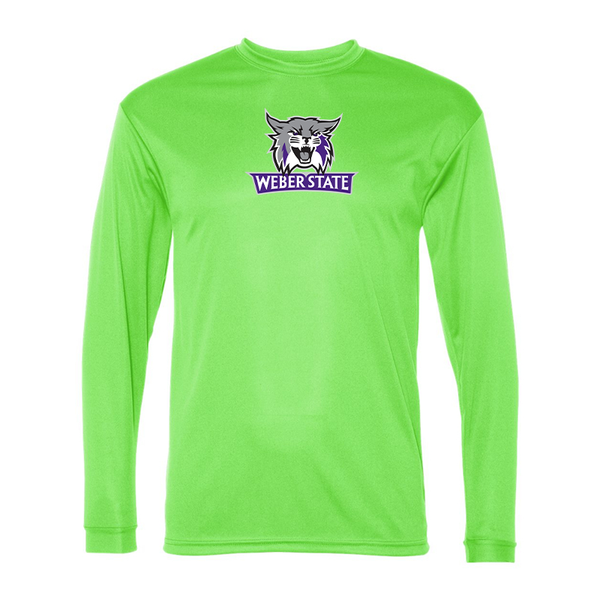 Men's Weber State Wildcats  Performance Long Sleeve T-Shirt