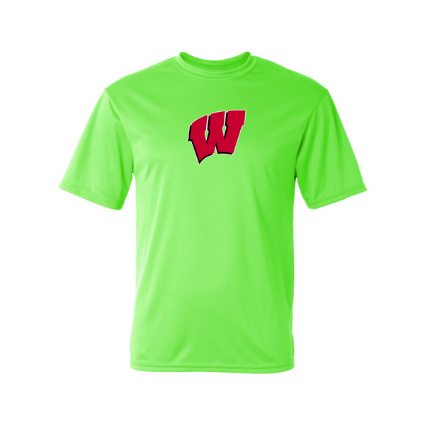 Men's  Wisconsin Badgers Polyester T-Shirt