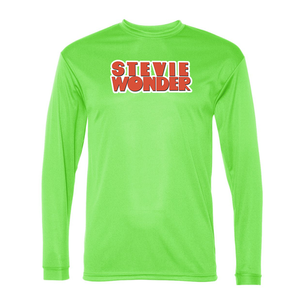 Men's  Stevie-Wonder Performance Long Sleeve T-Shirt
