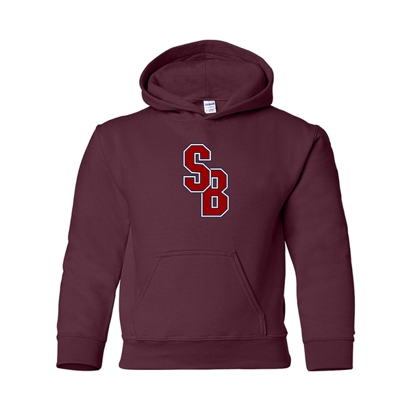 Youth Stony Brook Seawolves Gildan Heavy Blend  Hooded Sweatshirt
